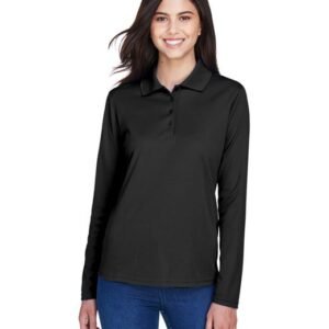 CORE365 Ladies' Pinnacle Performance Long-Sleeve Piqué Polo
