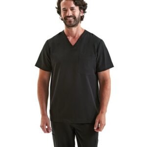 Onna By Premier Men's Limitless V-Neck Stretch Scrub Top