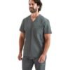 Onna By Premier Men's Limitless V-Neck Stretch Scrub Top - Image 6