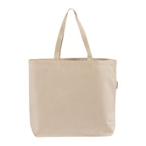 20 in Large Organic Canvas Shopping Tote Bags - OR260